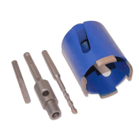 АЛМАЗНАЯ КОРОНКА БЕЗУДАРНАЯ ДЛЯ ПЕРФОРАТОРА SDS-PLUS 110мм