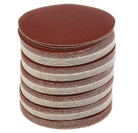 Круг абразивный шлифовальный на липучке Ø125 P150 (УПАКОВКА ПО 100ШТ)